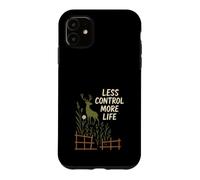 Carcasa para iPhone 11 Rewild Nature Rewilding Movimiento Eco Activista Mindful Earth