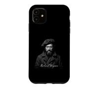 Carcasa para iPhone 11 Richard Wagner Música clásica Ópera Compositor Retrato