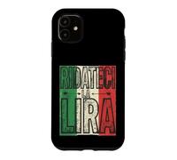 Carcasa para iPhone 11 Ridateci La Lira Nostalgia Italiana Prima Repubblica