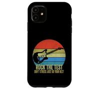 Carcasa para iPhone 11 Rock The Test Don't Stress Test Day, Divertido día de exámenes, Profesor