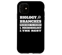 Carcasa para iPhone 11 Ropa Divertida de microbiología: el Mejor diseño de microbiólogos