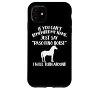 Carcasa para iPhone 11 Ropa Paso Fino - Divertido diseño increíble para Amantes de los Caballos