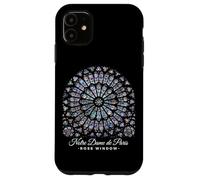 Carcasa para iPhone 11 Rose Window Catedral Notre-Dame de París