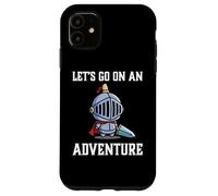 Carcasa para iPhone 11 RPG Gamer Let's Go On An Adventure Knight Jugador Juego