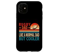 Carcasa para iPhone 11 Rugby Dad Like A Normal Dad But Cooler - Funny Father's Day