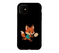 Carcasa para iPhone 11 Rugby Fox Pass Dibujos Animados