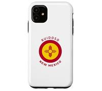 Carcasa para iPhone 11 Ruidoso New Mexico NM Flag Zia - Recuerdo de Vacaciones