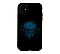 Carcasa para iPhone 11 Runas de Walhalla Odin Vegvisir Mitología nórdica Vikingo