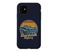 Carcasa para iPhone 11 Ruta panorámica Nacional 212 Retro de la autopista Beartooth