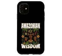 Carcasa para iPhone 11 SABIDURÍA AMAZONIANA Culturas Antiguas Pueblos indígenas Selva