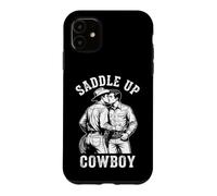 Carcasa para iPhone 11 Saddle Up Cowboy - Divertido Dicho Orgullo Gay Queer LGBTQ+Gay