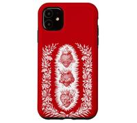 Carcasa para iPhone 11 Sagrado Corazón de Jesús Inmaculado Corazón María José Católica