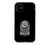 Carcasa para iPhone 11 Sagrado Corazón El Amor Arde A Través De Espinas Christian