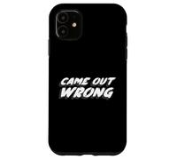Carcasa para iPhone 11 Salió Mal | Funny Comedy Joke Joking Born