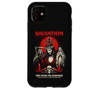 Carcasa para iPhone 11 Salvación Oscuridad Gótico Jesús Oscuro Gótico Cristiano
