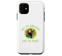 Carcasa para iPhone 11 Salvar la Selva, Salvar el Planeta Ambientalista
