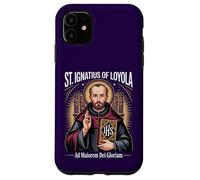 Carcasa para iPhone 11 San Ignacio Loyola Ad Maiorem Dei Gloriam Jesuita católico