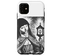 Carcasa para iPhone 11 Santa Clara de Asís Católica Italiana Santas Mujeres
