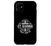 Carcasa para iPhone 11 Santa Gianna ruega por Nosotros Patrona católica