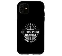 Carcasa para iPhone 11 Santa Josephine Bakhita ruega por Nosotros Patrona católica
