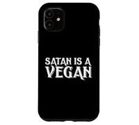 Carcasa para iPhone 11 Satan IS A Vegan