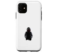 Carcasa para iPhone 11 Scary Stranger Devil Eyes Diseño de Arte de Terror