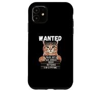 Carcasa para iPhone 11 Se Busca a Kitty. Bad for Bad Cattitude, Amante de los Gatos San Valentín