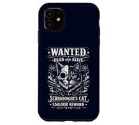 Carcasa para iPhone 11 Se Busca Vivo y Muerto, el fanático de los Gatos de Schrodinger