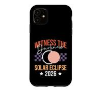 Carcasa para iPhone 11 Sea Testigo del Eclipse Solar de la Oscuridad 2026
