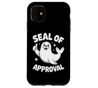 Carcasa para iPhone 11 Seal of Approval Pun Funny Seal