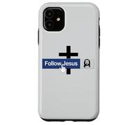 Carcasa para iPhone 11 Seguir Jesús Fe Libro Cristiano Cruz Amor Cristo Biblia