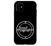 Carcasa para iPhone 11 Sello de Bune Sigil Talismán Círculo Demonio