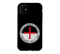 Carcasa para iPhone 11 Sello de la Bandera de la Orden de los Caballeros Templarios