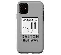 Carcasa para iPhone 11 Señal de Carretera de Alaska, Ruta 11, de Dalton Highway