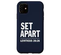 Carcasa para iPhone 11 Separar Levítico 20:26