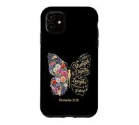 Carcasa para iPhone 11 She Is Clothed with Strength & Dignity Bible Proverbs 31:25