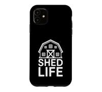 Carcasa para iPhone 11 Shed Life For Cabins Builders Tiny Houses Handyman