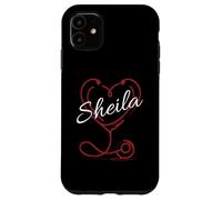 Carcasa para iPhone 11 Sheila A Nurse Gift Cute Doctor Designer Personalized Nurse