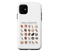 Carcasa para iPhone 11 Shell Collector Conchas Marinas comunes del Mundo Arte Vintage