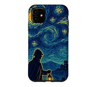 Carcasa para iPhone 11 Sherlock Holmes Noche Estrellada Detective Vintage