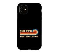 Carcasa para iPhone 11 Sherpa Surname Retro Vintage 80s 90s Birthday Reunion