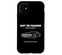 Carcasa para iPhone 11 Shift The Paradigm Neo-Classic Coche Line Art Aesthetic