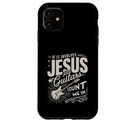 Carcasa para iPhone 11 Si Involucra a Jesus Guitars Cuéntame En Guitarrista Christian