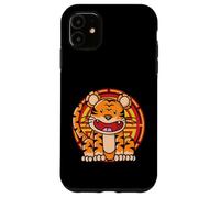 Carcasa para iPhone 11 Signo de Estrella Chino Tigre (Rama de la Tierra)
