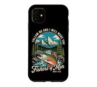 Carcasa para iPhone 11 Sígueme y te haré Pescadores de Hombres Dios Cristiano