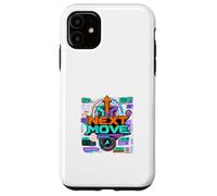 Carcasa para iPhone 11 Siguiente Movimiento Estrategia Dirección Diseño Futurista
