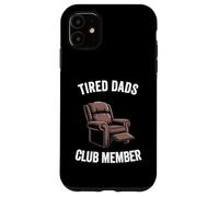 Carcasa para iPhone 11 Sillón para Miembros del Club de Padres cansados, Humor, Abuelo