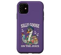 Carcasa para iPhone 11 Silly Goose On The Juice Crucero Crucero Viaje de Chicas