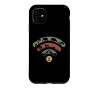 Carcasa para iPhone 11 Símbolo de Animales Salvajes WLAN para un Safari.