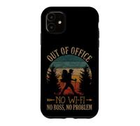 Carcasa para iPhone 11 Sin Jefe Sin WI-FI Diseño Retro Senderismo Montaña